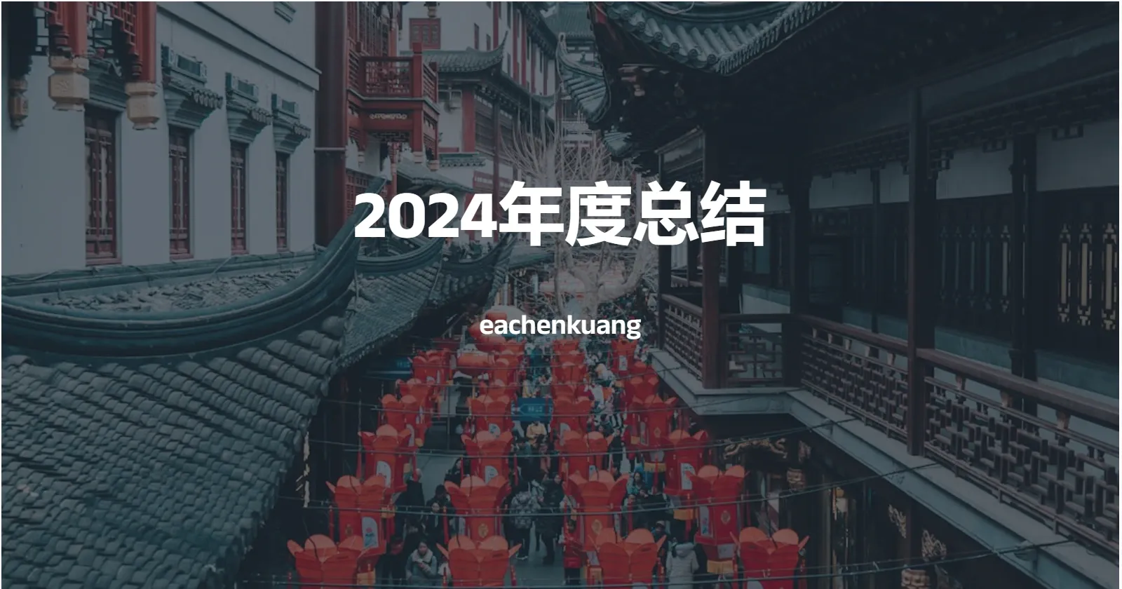 2024年度总结